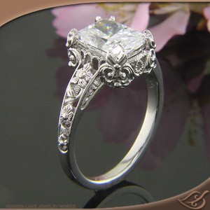 Beautiful custom engagement rings